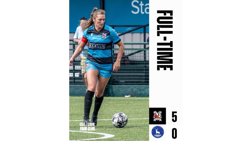 Quakers thump Pools 5-0 in Women's derby