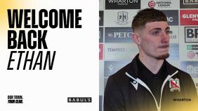 Ethan Fitzhugh returns to the Quakers