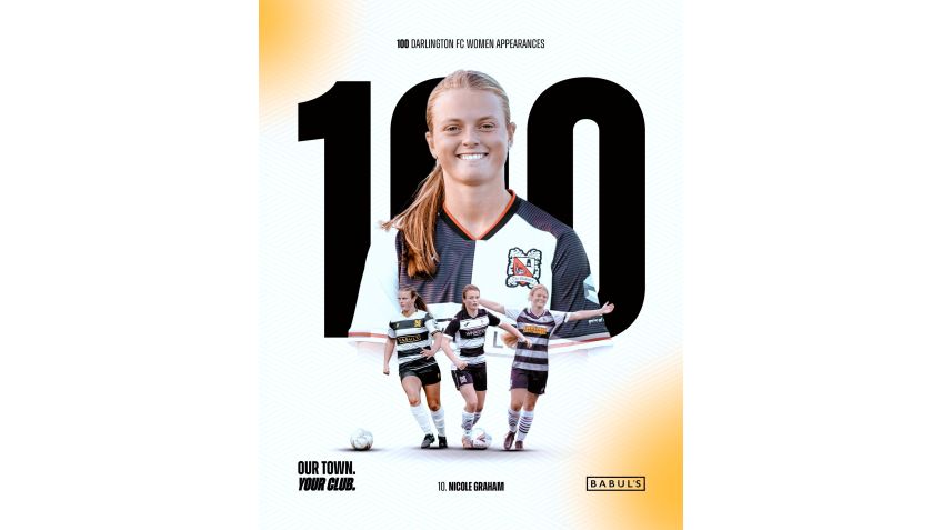 Nicole Graham joins the 100 club
