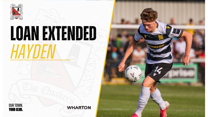 Quakers extend Hayden's loan