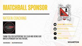Our Matchball Sponsors This Saturday NXTGEN Coaching