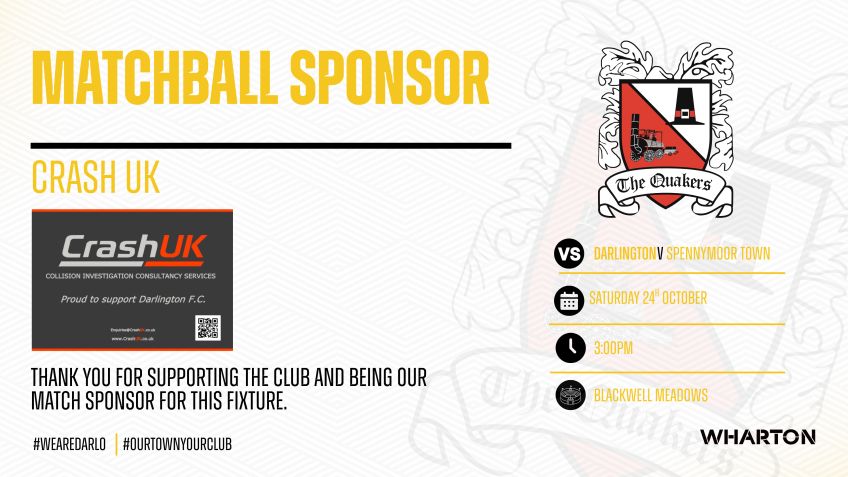 Thanks to our matchball sponsors Crash UK