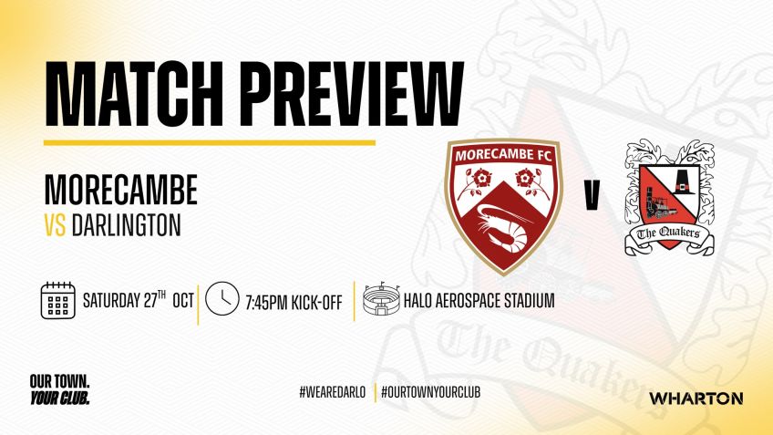 Morecambe v Darlington Match Preview