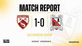 Morecambe score late goal to beat unlucky Quakers