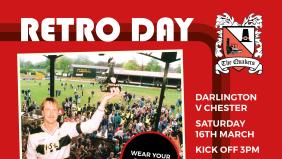 Darlington v Chester -- match off -- images