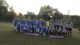 Under 14s defeat American visitors