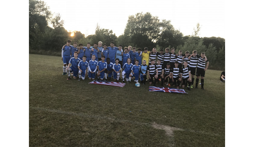 Under 14s defeat American visitors