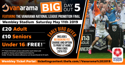 Vanarama Monthly awards for March