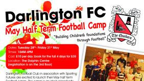 Come to our half term Football Camp!