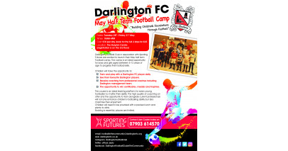 Come to our half term Football Camp!