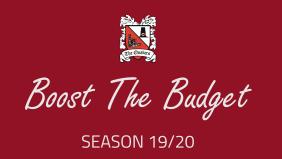 Boost the Budget now at halfway mark