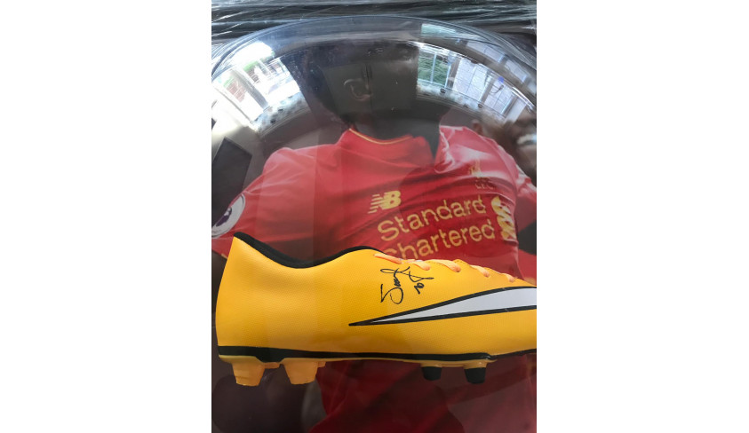 Make an offer for Mane's boot at our Silent Auction on Friday!
