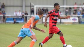 Action from Saturday's game against Halifax -- 1
