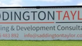 Local company takes out advert board at Blackwell Meadows