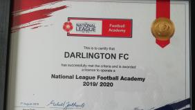 Quakers granted Academy licence by National League
