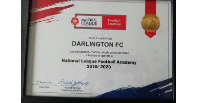 Quakers granted Academy licence by National League