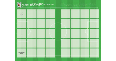 Leave your mark on the pitch!