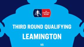 Travel and stay with the team for the big FA Cup tie at Leamington!