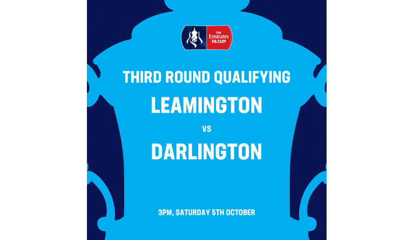 Travel and stay with the team for the big FA Cup tie at Leamington!