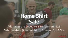 Buy a home shirt for £30!