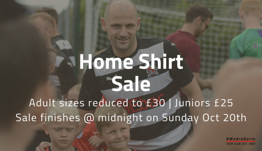 Buy a home shirt for £30!