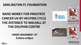Cycle to Walsall -- without leaving the Dolphin Centre!