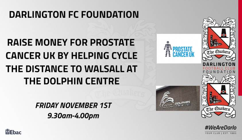 Cycle to Walsall -- without leaving the Dolphin Centre!