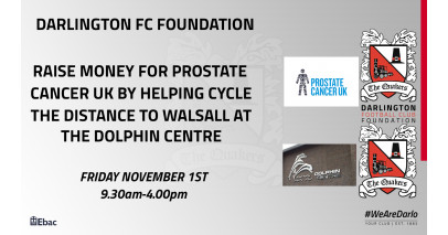 Cycle to Walsall -- without leaving the Dolphin Centre!