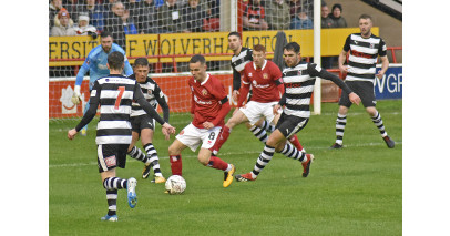 Images from the Walsall game --1