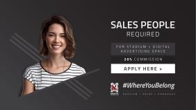 Sales People Required