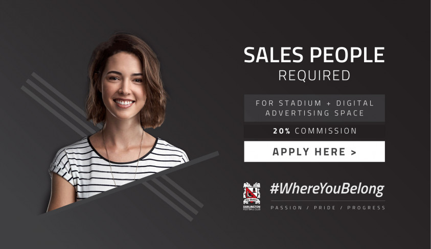 Sales People Required