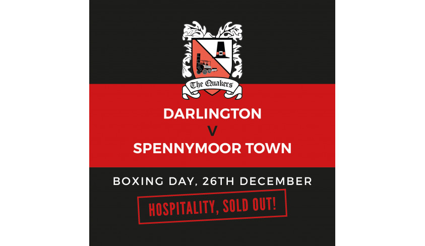 Spennymoor hospitality sold out