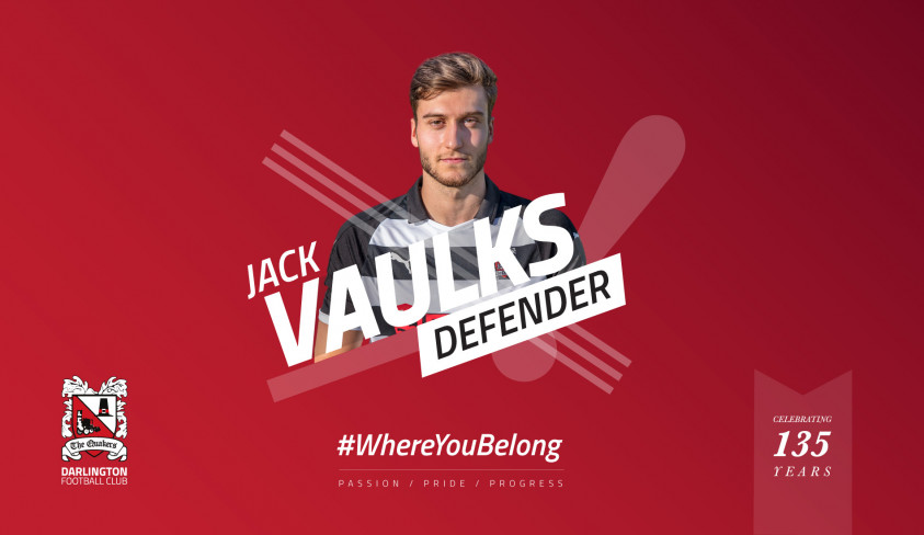 Jack Vaulks goes on loan to Whitby