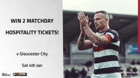 Two hospitality tickets up for grabs