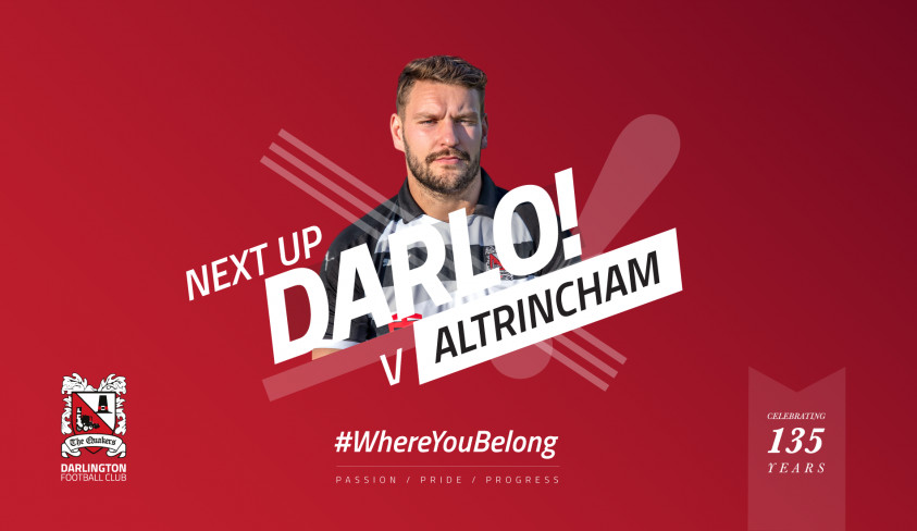Not coming to the Altrincham game? Here's the link to Darlo Fans Radio