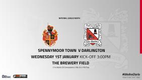 Information for the game at Spennymoor on New Year's Day