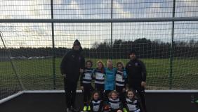 Under 9 girls win promotion!