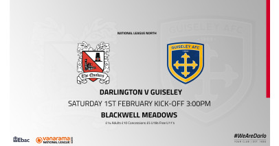 Bring a friend to the Guiseley game!