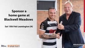 Do you want to sponsor the Leamington home match?