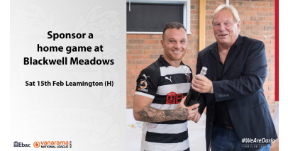 Do you want to sponsor the Leamington home match?