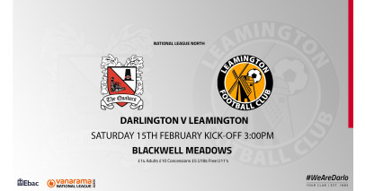 Darlington v Leamington match off