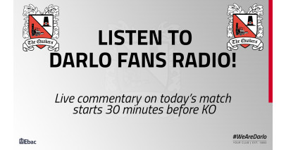 Tune in to Darlo Fans Radio on Saturday!