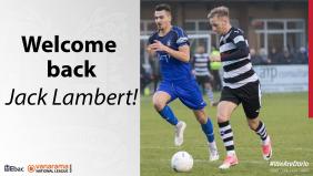 Quakers sign Jack Lambert for the second time