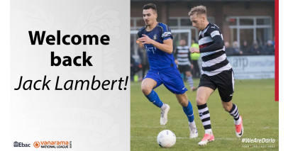 Quakers sign Jack Lambert for the second time