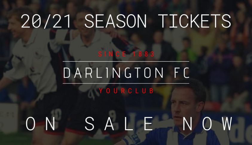 Early Bird Season Tickets for Season 20/21 now on sale -- good start to sales