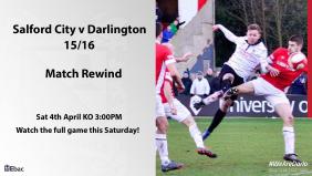 Watch the rewind of our classic away win at Salford