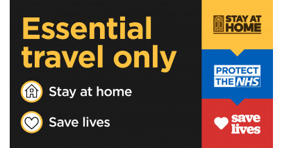 Essential travel only