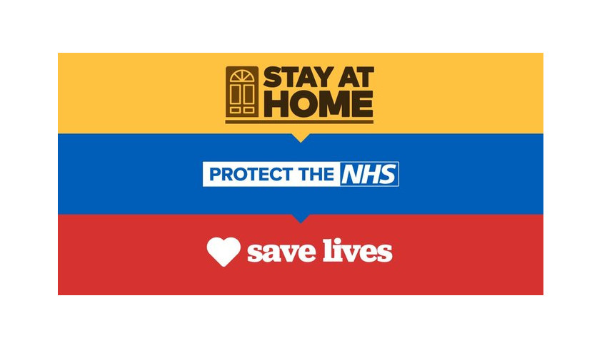 Youth team lads thank the NHS