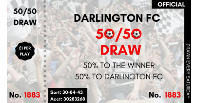 Enter our virtual 50/50 draw!