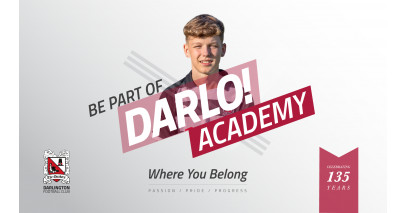 Join the new Darlington FC Academy